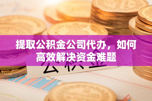 靖西提取公积金公司代办，如何高效解决资金难题
