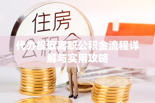 靖西代办提取离职公积金流程详解与实用攻略