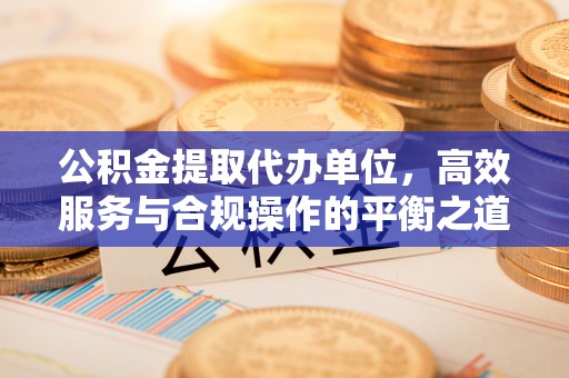 靖西公积金提取代办单位，高效服务与合规操作的平衡之道