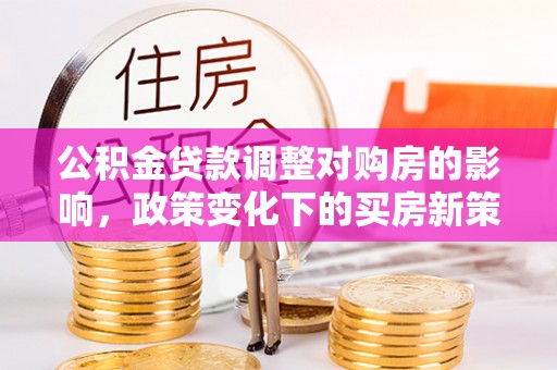 靖西公积金贷款调整对购房的影响，政策变化下的买房新策略
