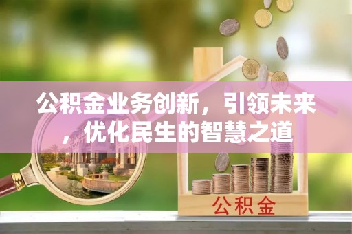 靖西公积金业务创新，引领未来，优化民生的智慧之道
