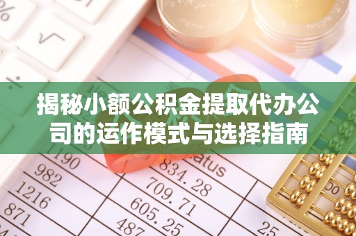 靖西揭秘小额公积金提取代办公司的运作模式与选择指南