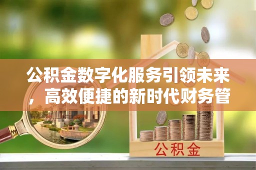 靖西公积金数字化服务引领未来，高效便捷的新时代财务管理