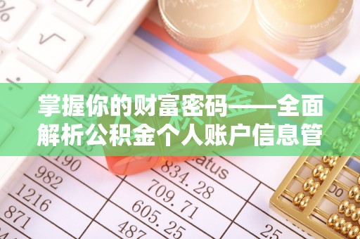 靖西掌握你的财富密码——全面解析公积金个人账户信息管理与优化