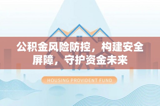 靖西公积金风险防控，构建安全屏障，守护资金未来