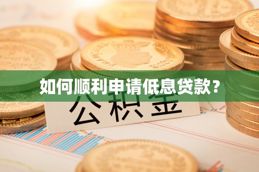靖西如何顺利申请低息贷款？