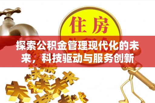 靖西探索公积金管理现代化的未来，科技驱动与服务创新