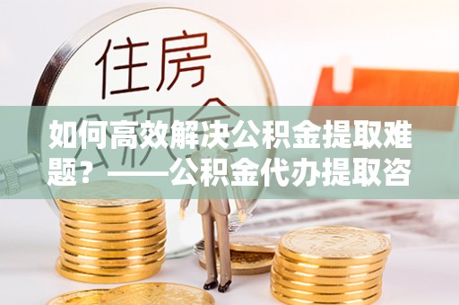靖西如何高效解决公积金提取难题？——公积金代办提取咨询服务全解析