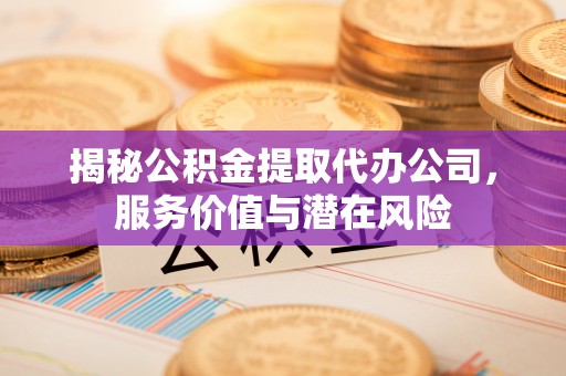 靖西揭秘公积金提取代办公司，服务价值与潜在风险