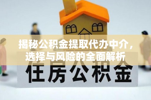 靖西揭秘公积金提取代办中介，选择与风险的全面解析