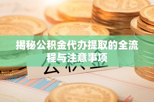 靖西揭秘公积金代办提取的全流程与注意事项