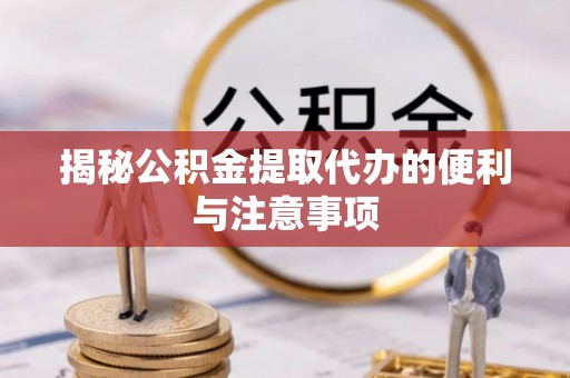 靖西揭秘公积金提取代办的便利与注意事项