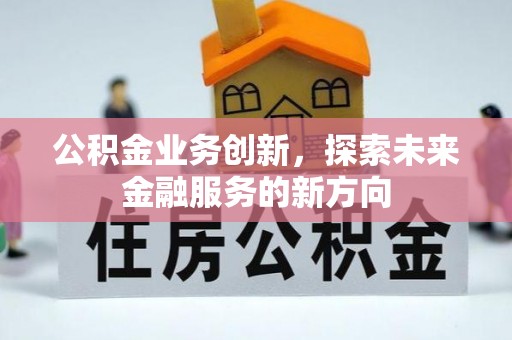 靖西公积金业务创新，探索未来金融服务的新方向