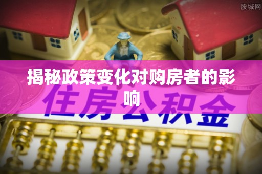 靖西揭秘政策变化对购房者的影响