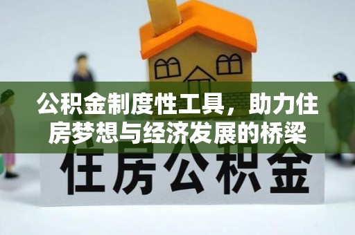 靖西公积金制度性工具，助力住房梦想与经济发展的桥梁