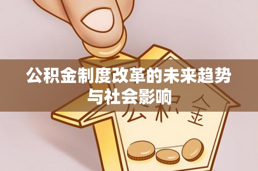 靖西公积金制度改革的未来趋势与社会影响