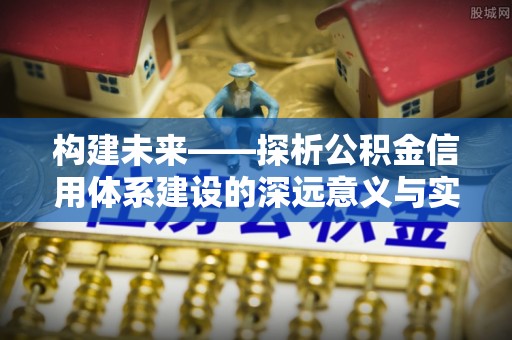 靖西构建未来——探析公积金信用体系建设的深远意义与实践路径